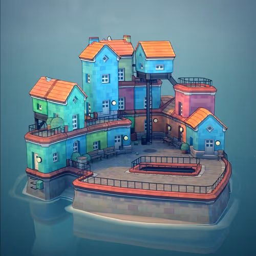 Isolated Town