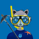 Sneaky Racoon #24