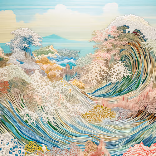Izanami Islands By Richard Nadler