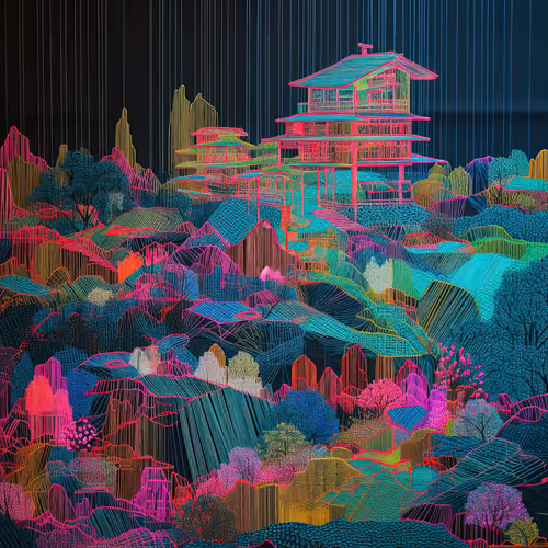Izanami Islands By Richard Nadler