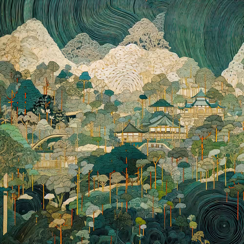Izanami Islands By Richard Nadler