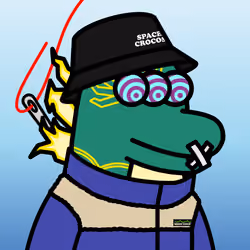 SPACE CROCOS#6183