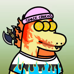 SPACE CROCOS#4550