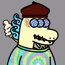 SPACE CROCOS#6791