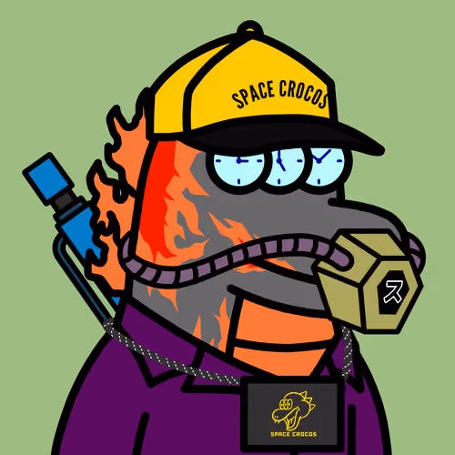 SPACE CROCOS#3687