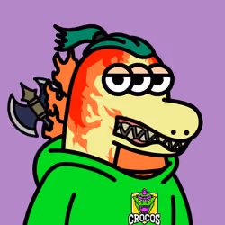 SPACE CROCOS#3377