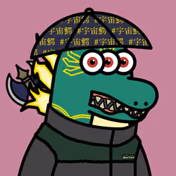 SPACE CROCOS#3673