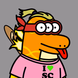 SPACE CROCOS#3587