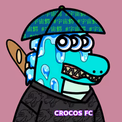 SPACE CROCOS#9572