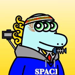 SPACE CROCOS#3119