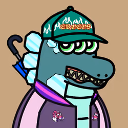 SPACE CROCOS#3569