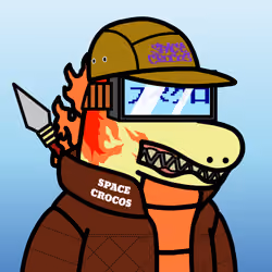 SPACE CROCOS#7671