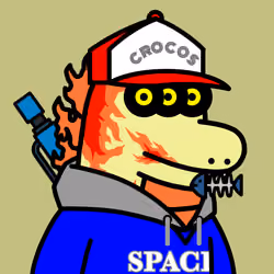 SPACE CROCOS#3340