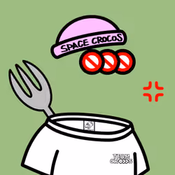 SPACE CROCOS#9856