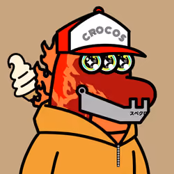 SPACE CROCOS#7487