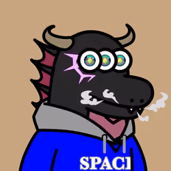 SPACE CROCOS#3163