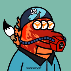 SPACE CROCOS#7529