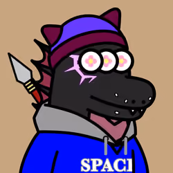 SPACE CROCOS#4184