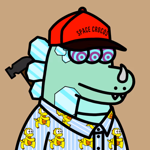 SPACE CROCOS#3986