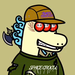 SPACE CROCOS#8259