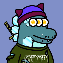 SPACE CROCOS#2374