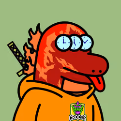 SPACE CROCOS#5854