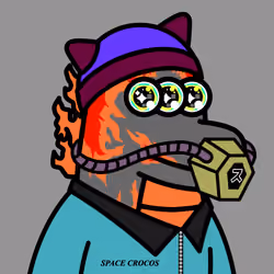 SPACE CROCOS#4185