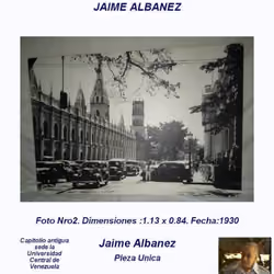Antigua sede UCV - Jaime Albanez