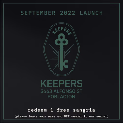 Keepers Opening Launch #9