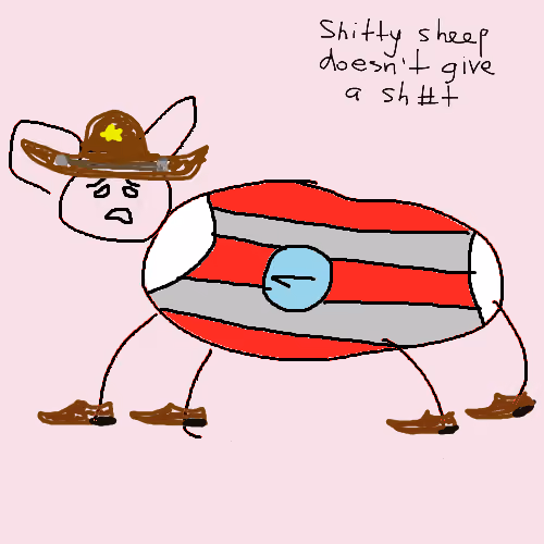 Shitty Sheep #8155
