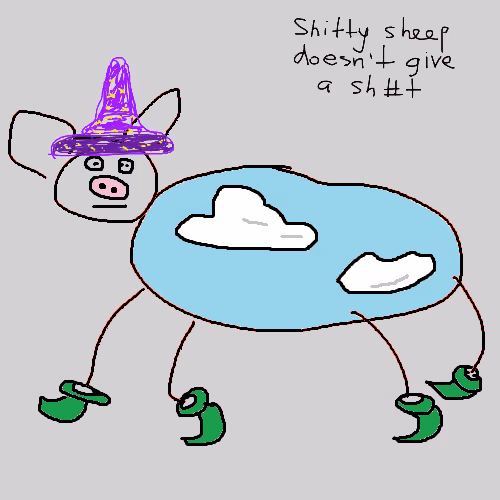 Shitty Sheep #9547