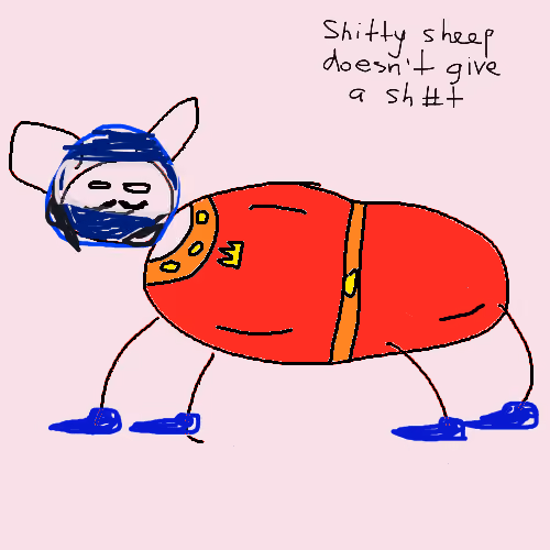 Shitty Sheep #8034
