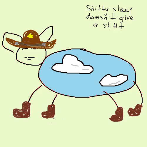 Shitty Sheep #5578