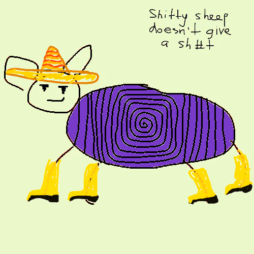 Shitty Sheep #7653