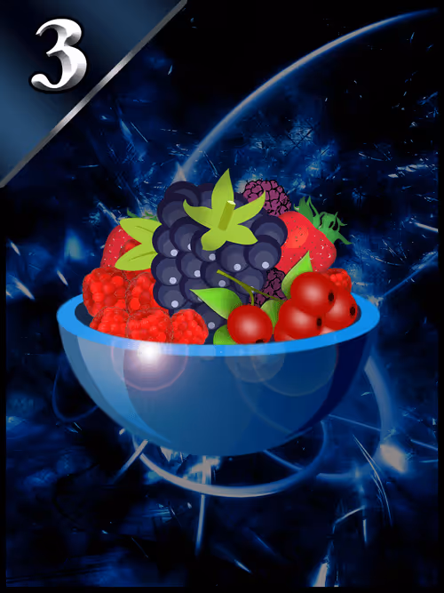 Curio Card #3 (Berries)