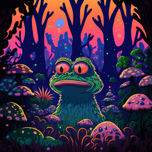 a pepe on shrooms #694