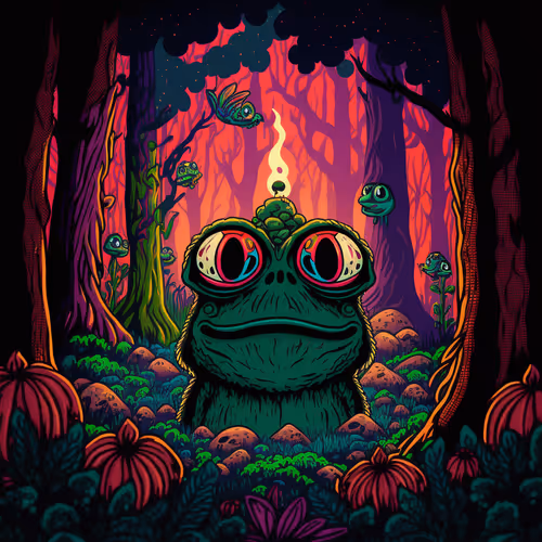 Pepe On Shrooms