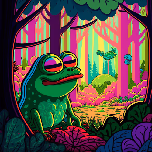 Pepe On Shrooms