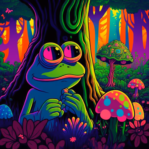 a pepe on shrooms #540