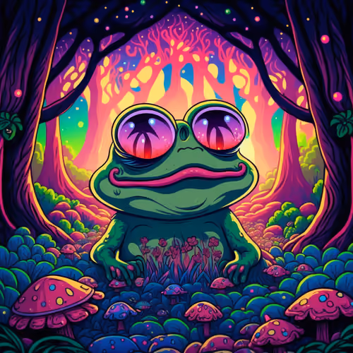 a pepe on shrooms #468