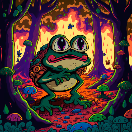 a pepe on shrooms #656