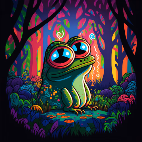 a pepe on shrooms #1032
