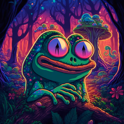 a pepe on shrooms #475