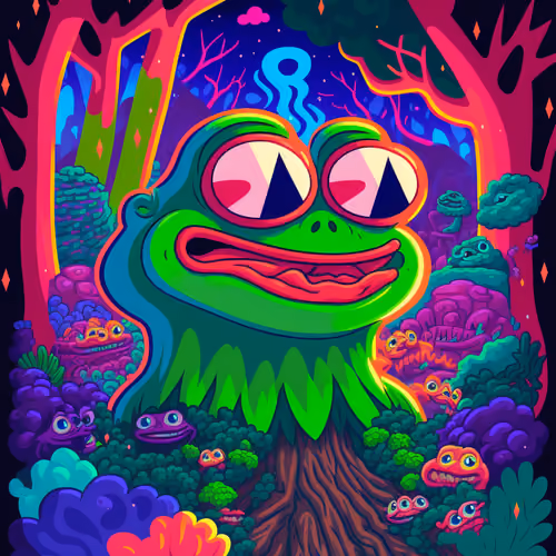 a pepe on shrooms #610