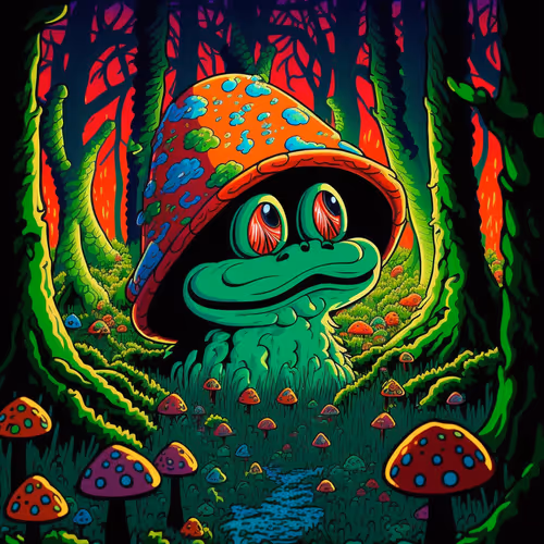 Pepe On Shrooms