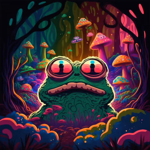 a pepe on shrooms #748