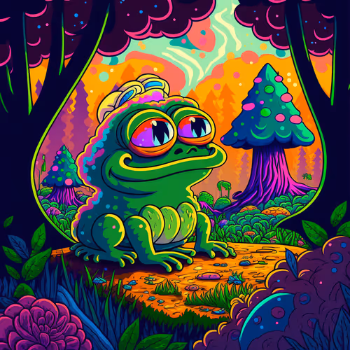 Pepe On Shrooms