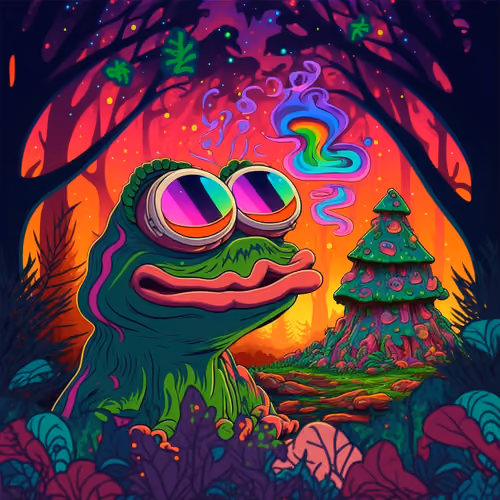 a pepe on shrooms #544
