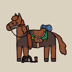 Gunslinger Horses #2050