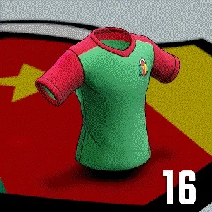 Cameroon Home Jersey 16